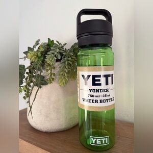 Yeti Green Water Bottle